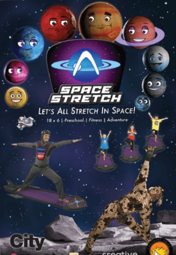 Space Stretch Show Poster